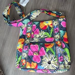 Vera Bradley Hipster Jazzy Blooms Bag WITH TAGS